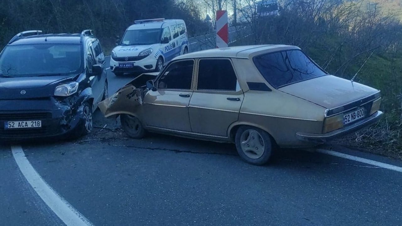 Ordu'da Trafik Kazası: 3 Yaralı