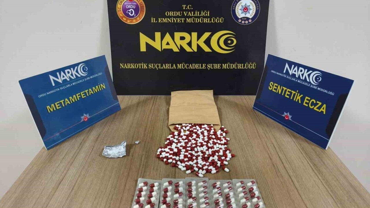 Ordu'da Uyuşturucu Operasyonu: 1 Tutuklama