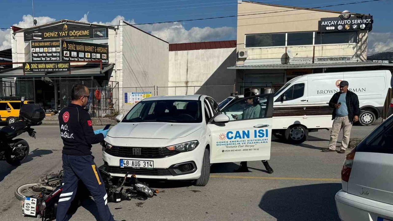 Ortaca'da Trafik Kazası: 1 Yaralı