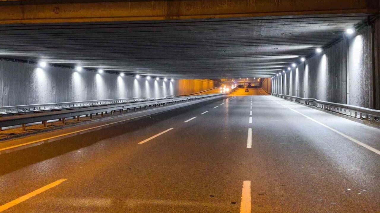 Osmangazi Köprüsü Tüneli Aydınlatma Sistemi Yenilendi
