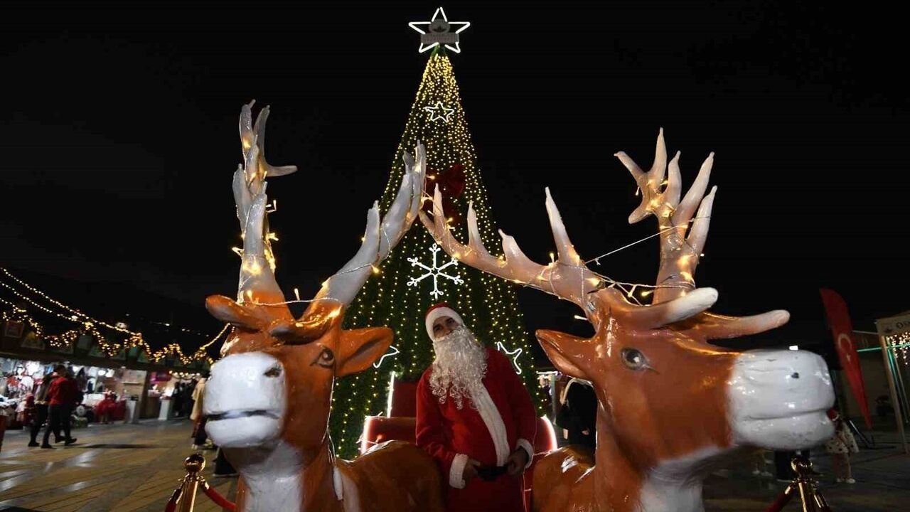 Osmangazi Meydanı'nda Yeni Yıl Coşkusu