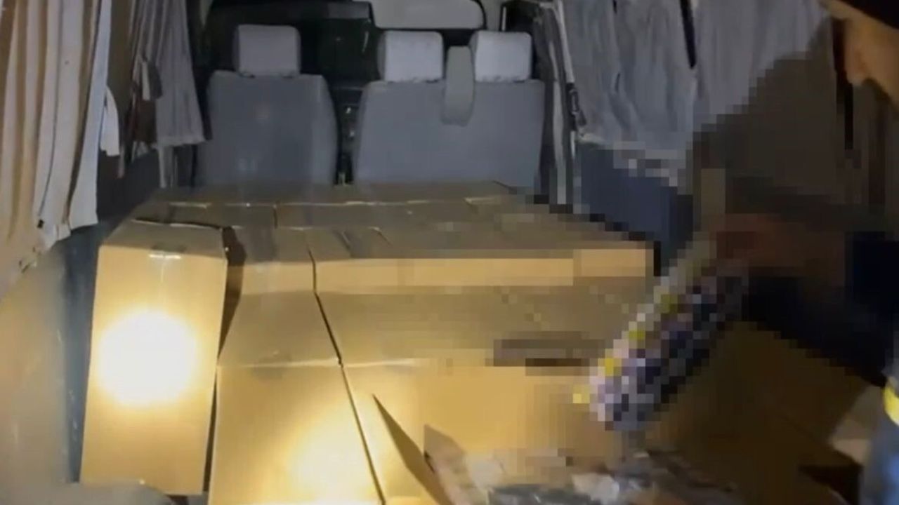 Osmaniye'de 89 Bin Paket Kaçak Sigara Operasyonu