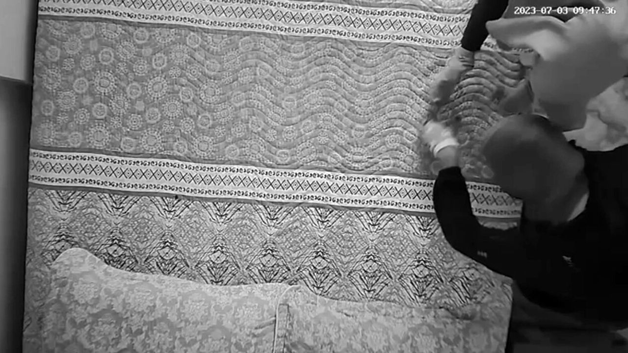 Osmaniye'de Hırsızlık Olayı Güvenlik Kamerasında