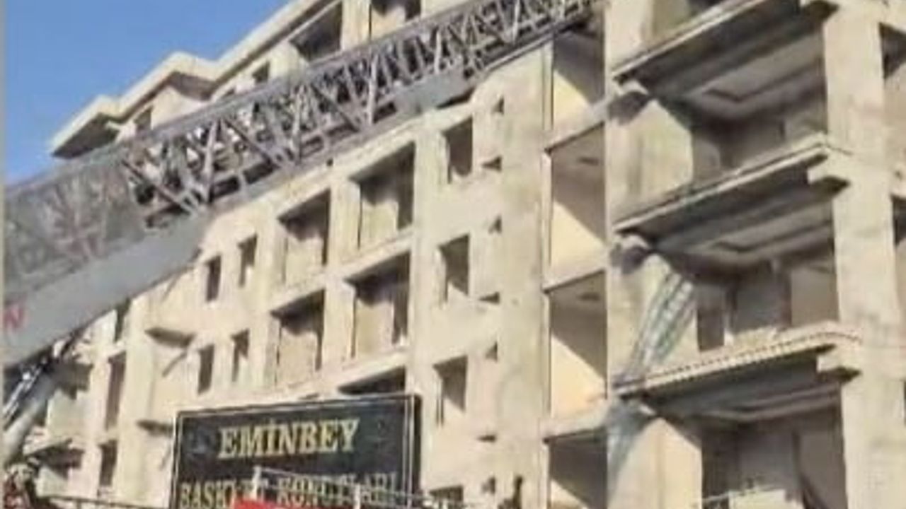 Osmaniye'de Mahsur Kalan İşçiler Kurtarıldı