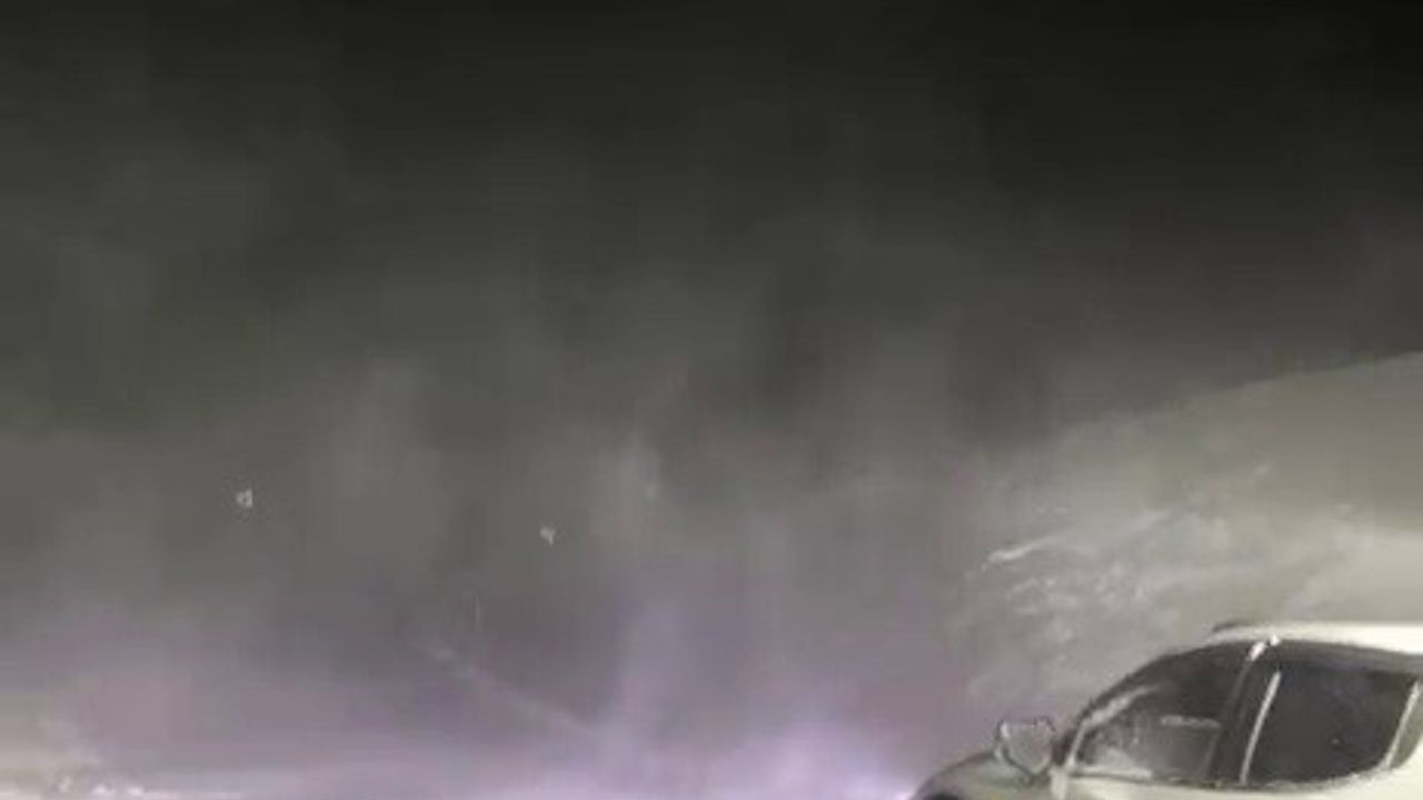 Palandöken Geçidindeki Mahsur Kalma Olayı