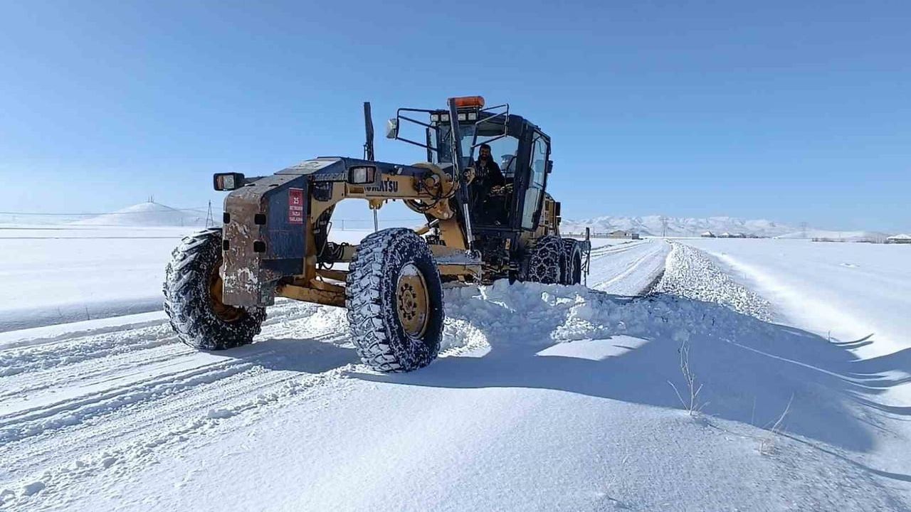 Patnos'ta Kar Mücadelesi Başarıyla Tamamlandı