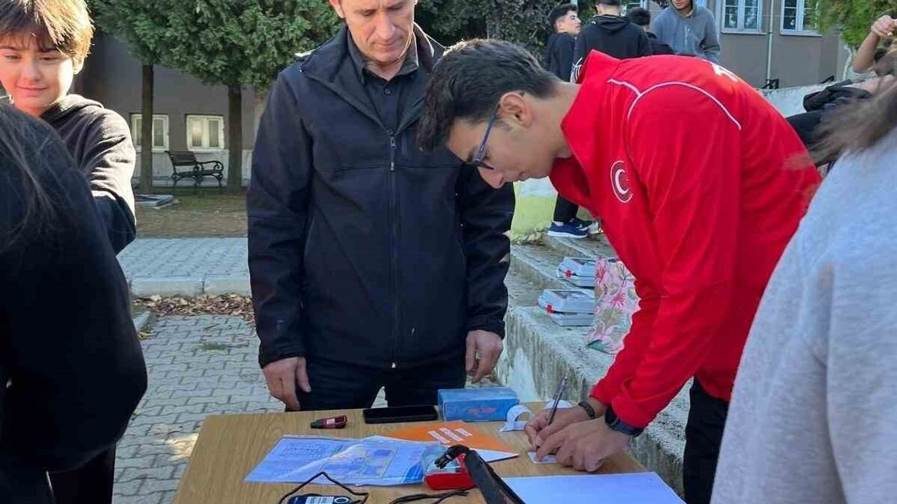 Pazarlar Spor Lisesi'nde Oryantiring Sevinci