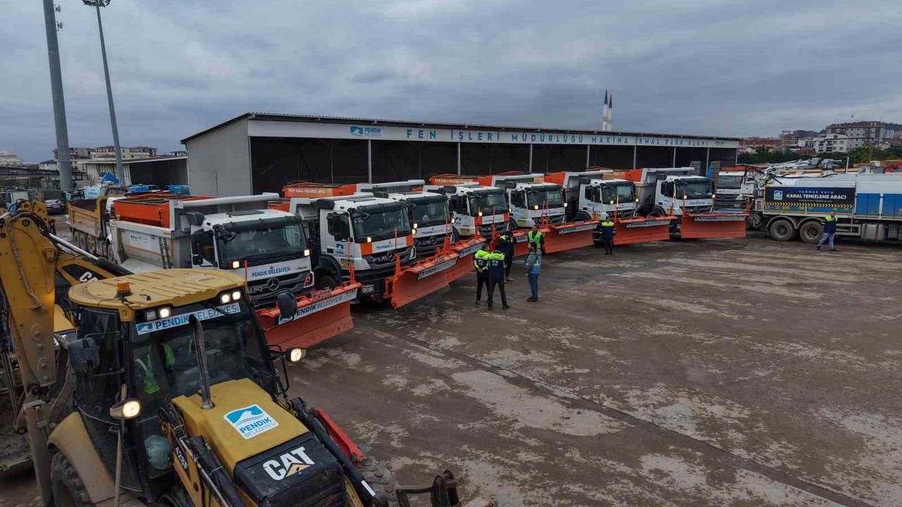 Pendik Belediyesi Kış Hazırlıklarını Tamamladı