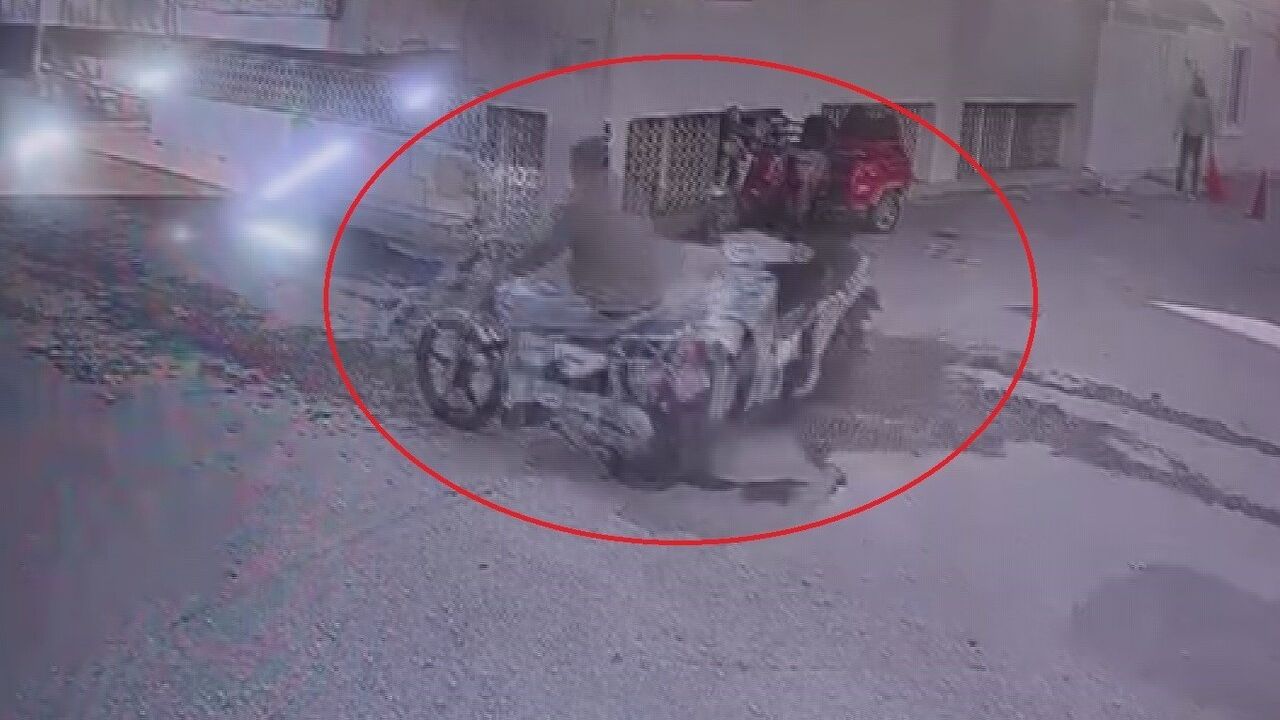 Reyhanlı'da Kaza Anı Kamera Kaydında