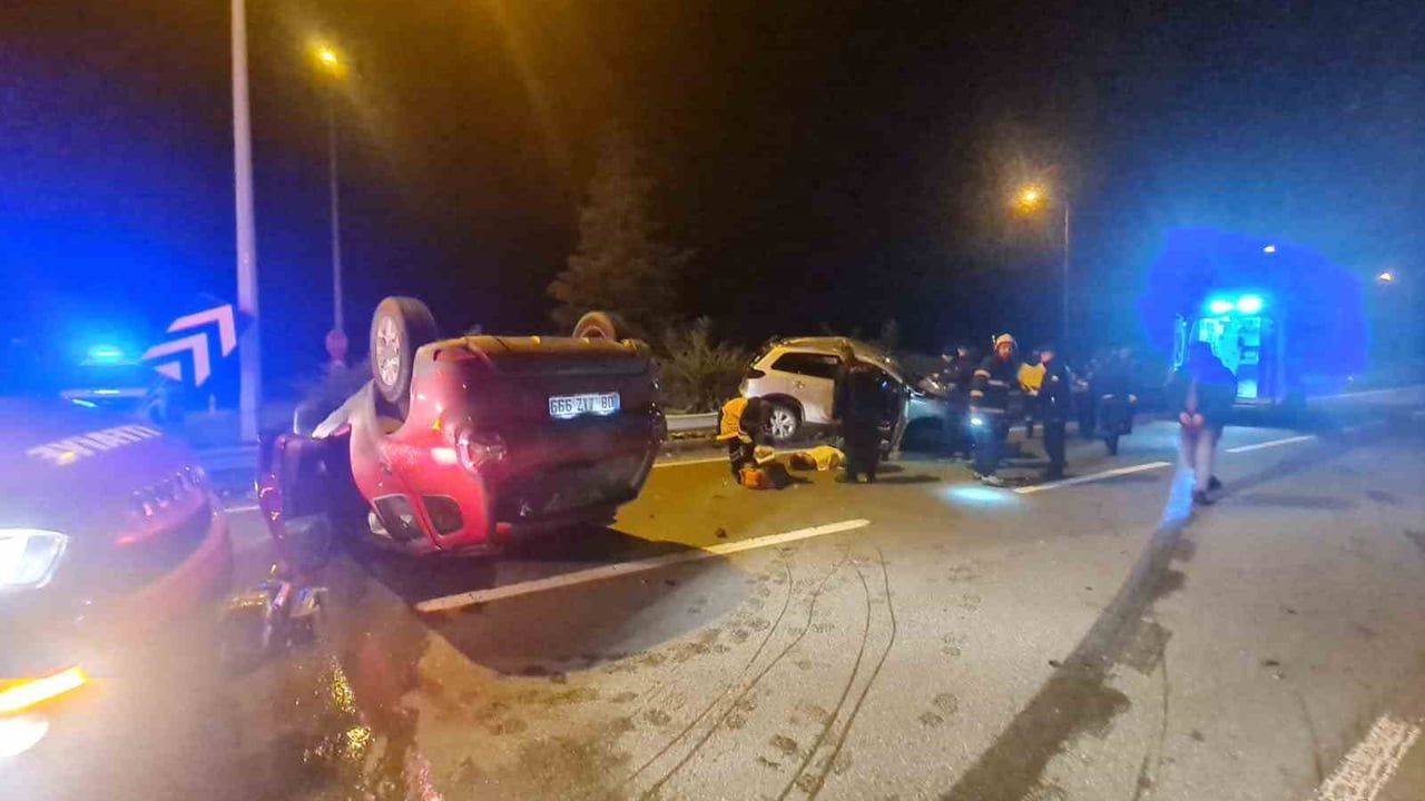 Rize'de Trafik Kazası: 5 Yaralı