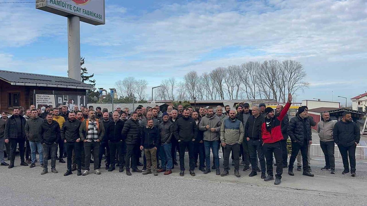 Rize'deki Çay Fabrikasında İşçi Tazminatı Krizi