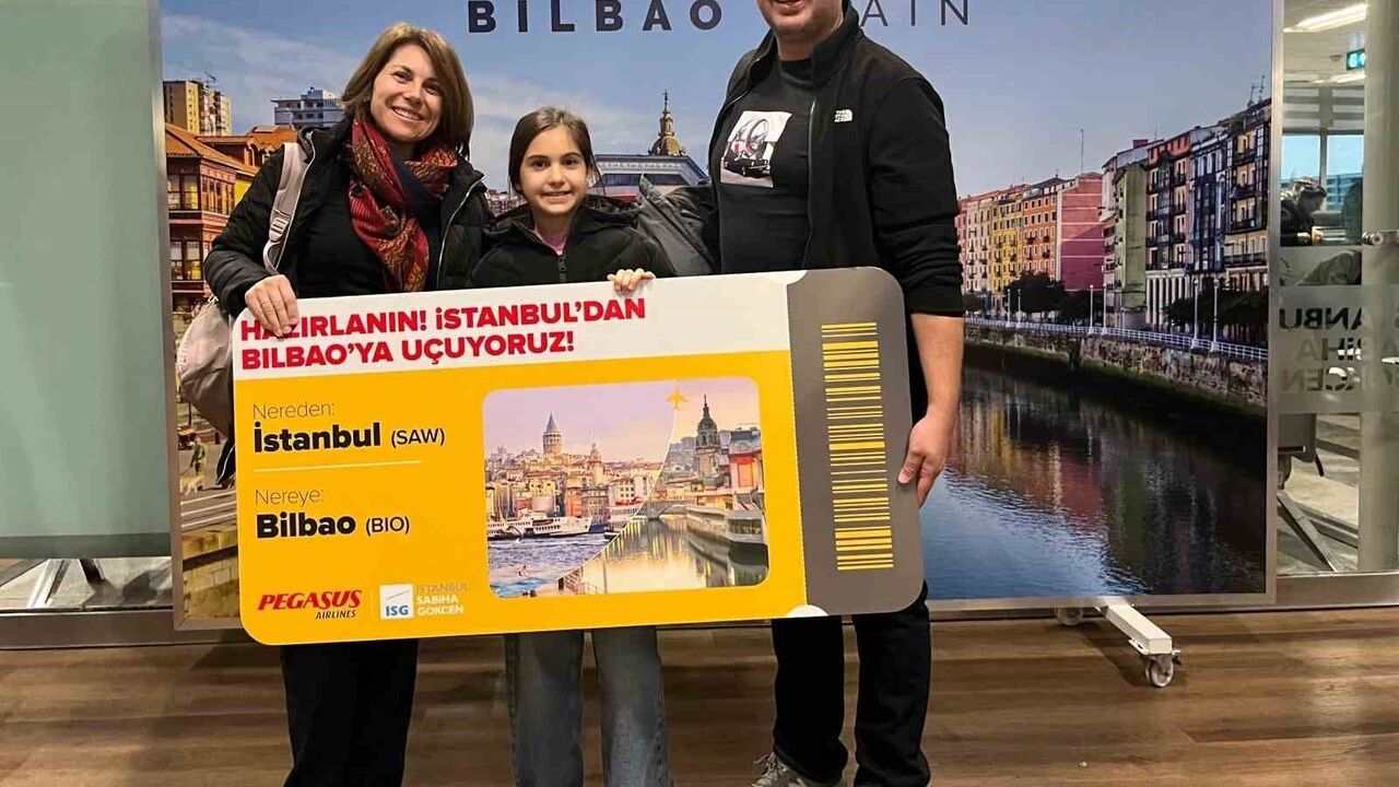Sabiha Gökçen Havalimanı’ndan Bilbao’ya Yeni Direkt Uçuşlar Başladı