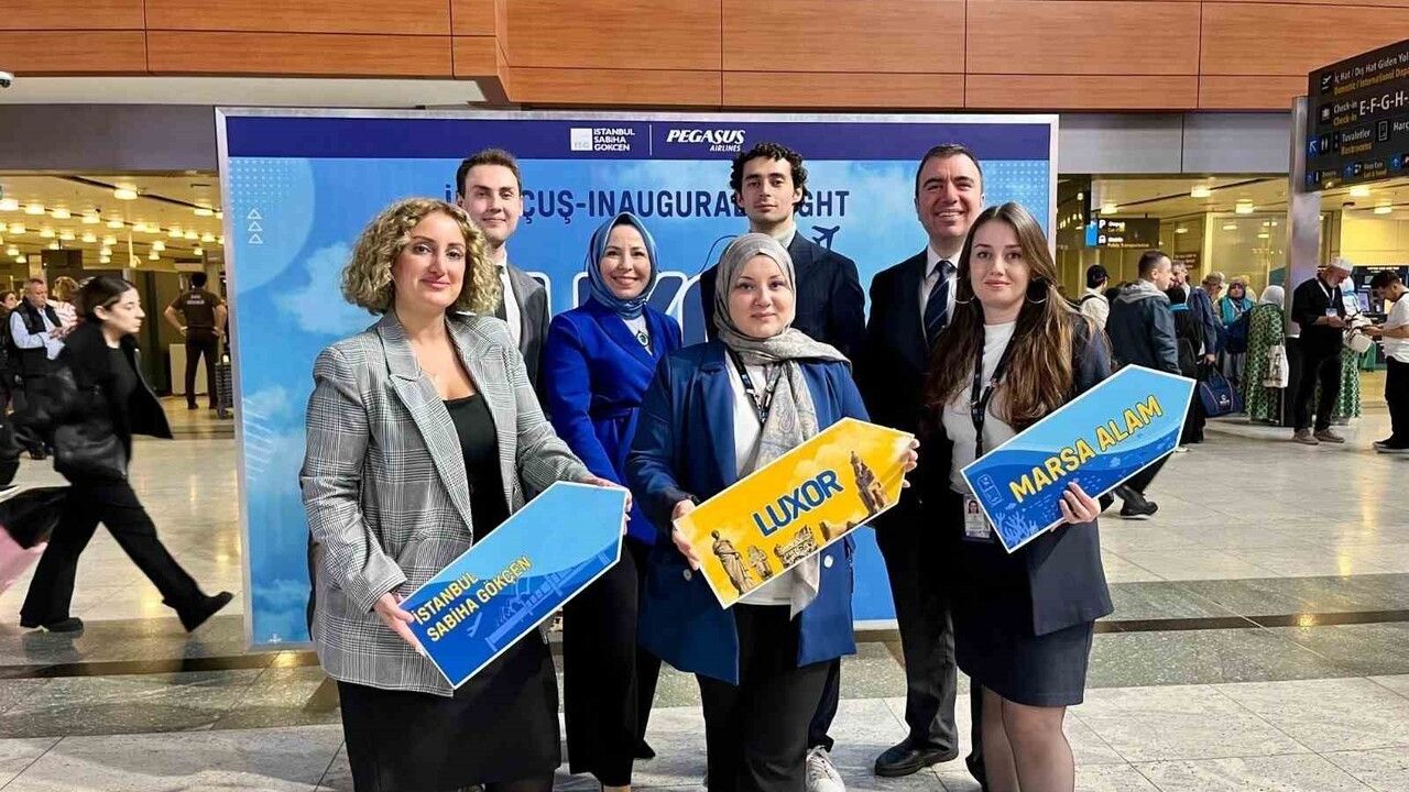 Sabiha Gökçen Havalimanı'ndan Mısır'a Yeni Uçuşlar
