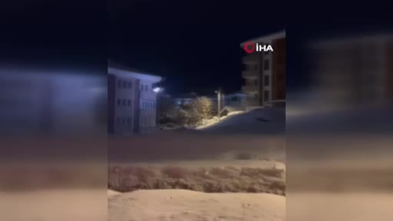 Safranbolu'da Elektrik Tellerinden Kıvılcımlar Çıktı