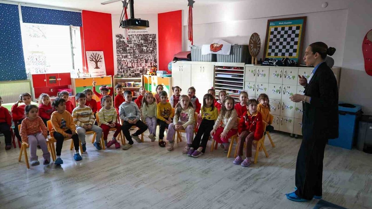 Sakarya'da Anaokulu Öğrencilerine Su Tasarrufu Eğitimi