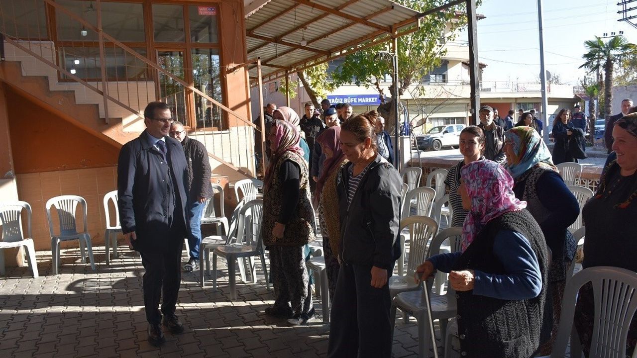 Salihli Kaymakamı Güldoğan, Mahalle Ziyaretlerinde Sorunları Dinledi