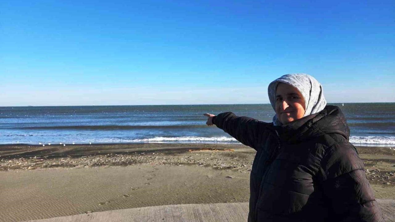 Samsun'da Fırtına Sonrası Taşlı Manzara