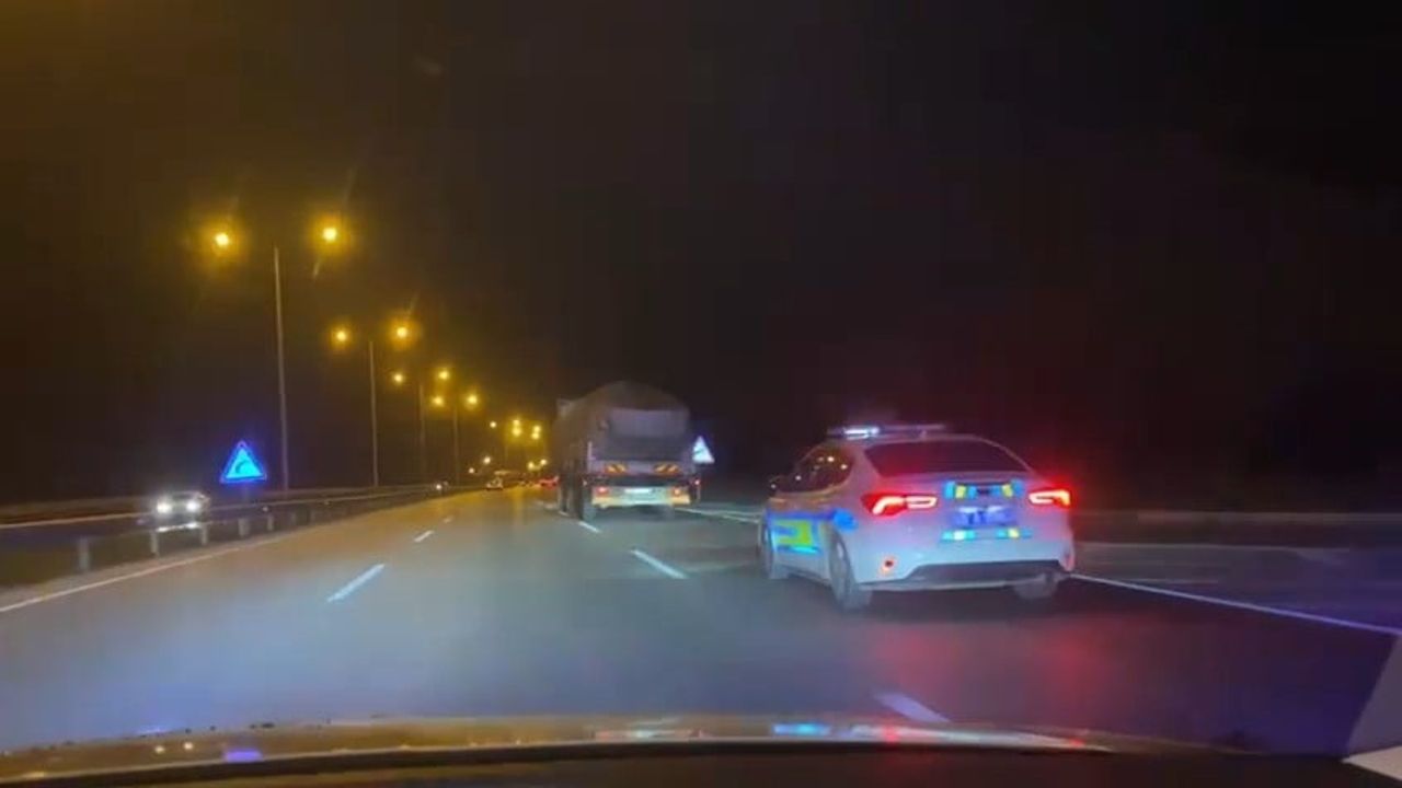 Samsun'da Kantara Girmeyen Tırlara Hızlı Ceza