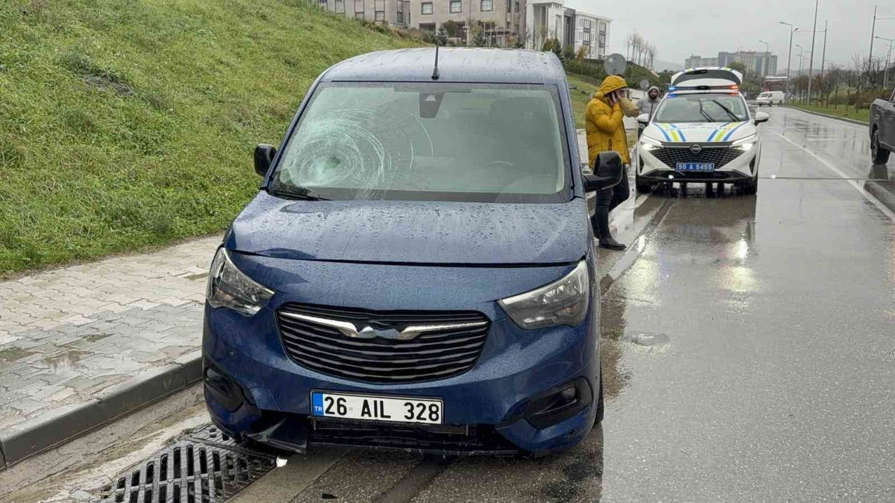 Samsun'da Trafik Kazası: 1 Yaralı