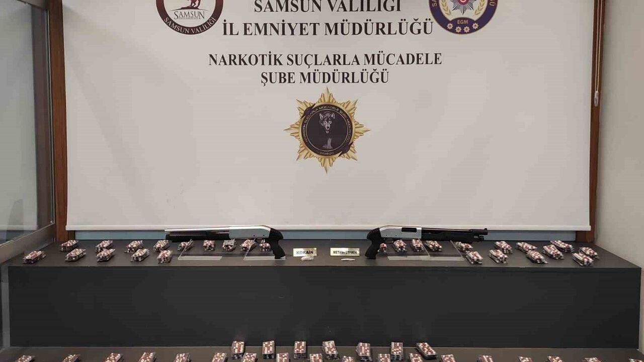 Samsun'da Uyuşturucu Operasyonları: 2 Gözaltı