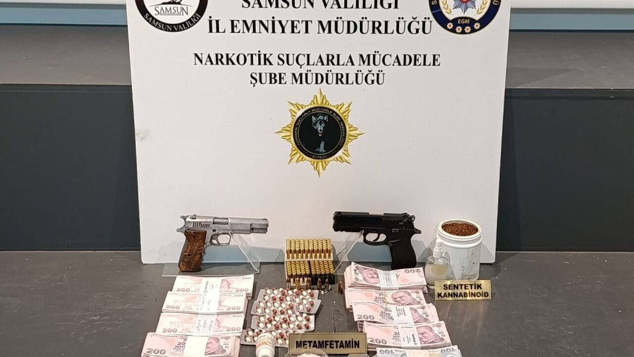 Samsun’da Uyuşturucu Operasyonu: 7 Gözaltı
