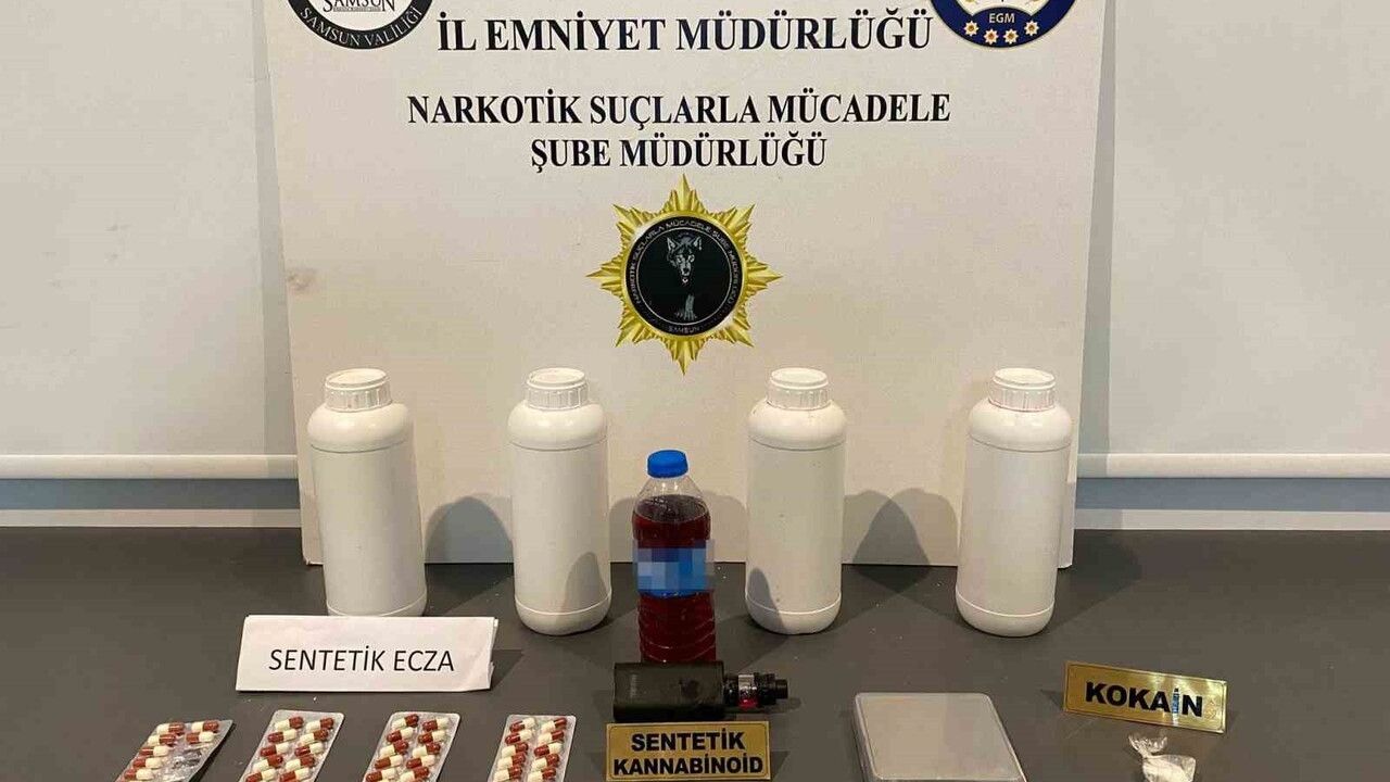Samsun'da Uyuşturucu Operasyonu: Bir Gözaltı