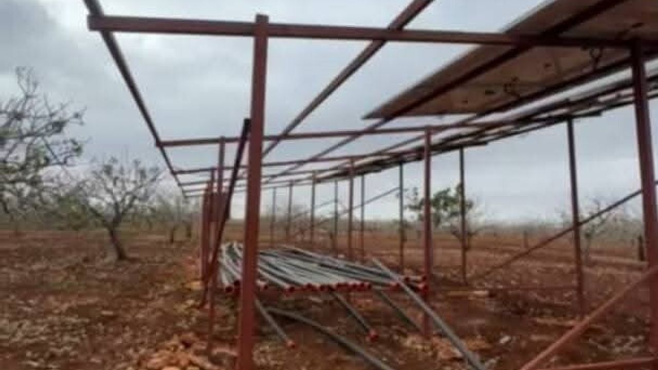 Şanlıurfa'da Güneş Enerjisi Panelleri Hırsızları Sisli Havada Faaliyet Gösterdi