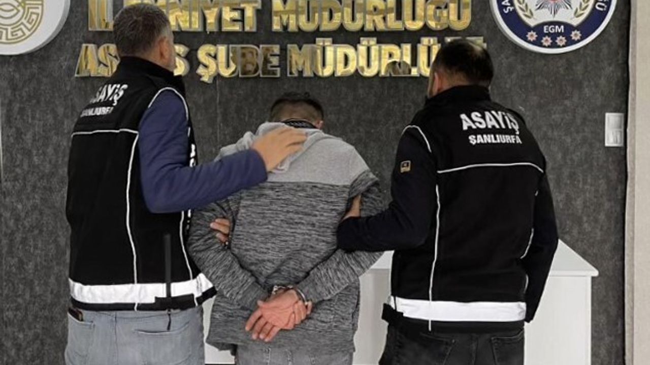 Şanlıurfa'da Polise Mukavemet Eden Şahıs Tutuklandı