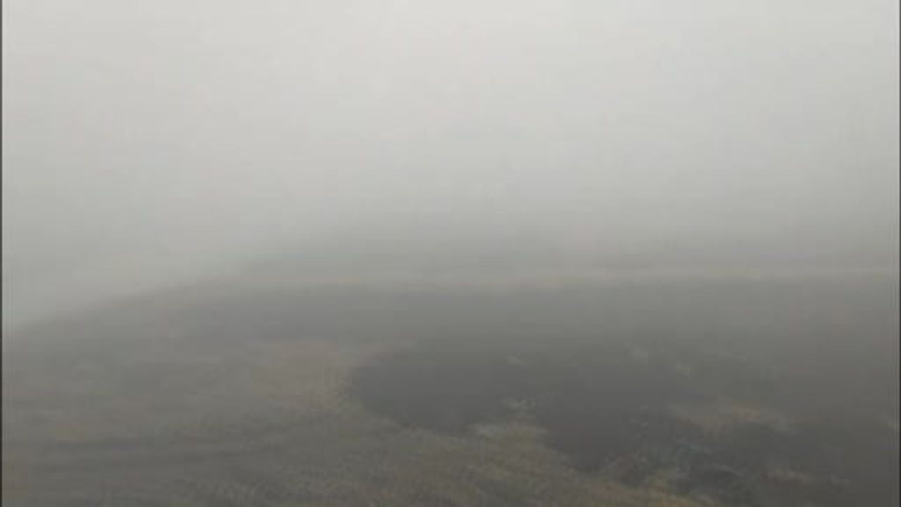 Şanlıurfa'da Sis ve Yağmur Etkili