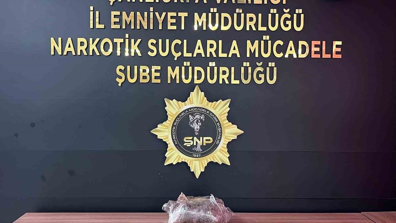 Şanlıurfa'da Uyuşturucu Operasyonu: 2 Kilo 150 Gram Ele Geçirildi