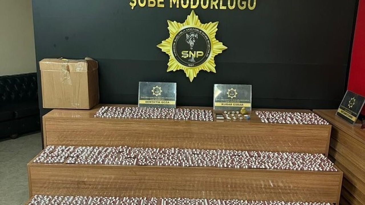 Şanlıurfa'da Uyuşturucu Operasyonu: 3 Gözaltı