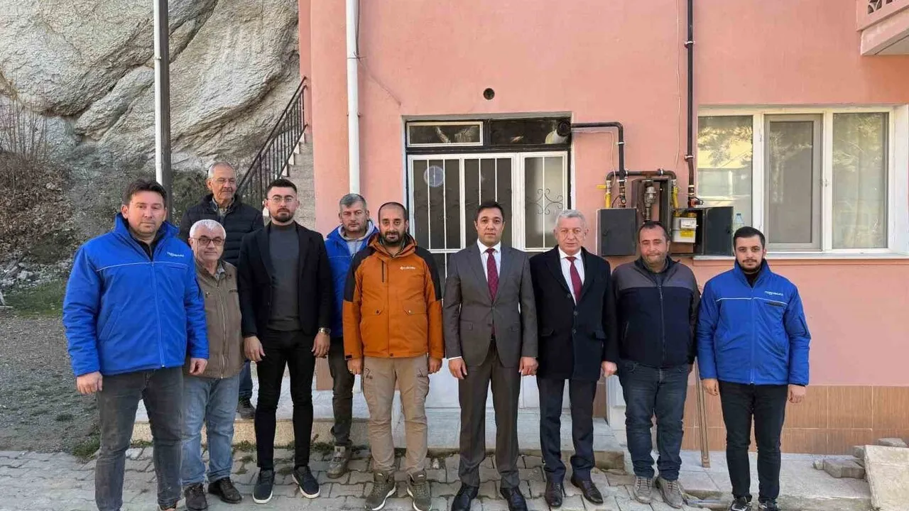 Şaphane İlçesi Doğalgaza Kavuştu