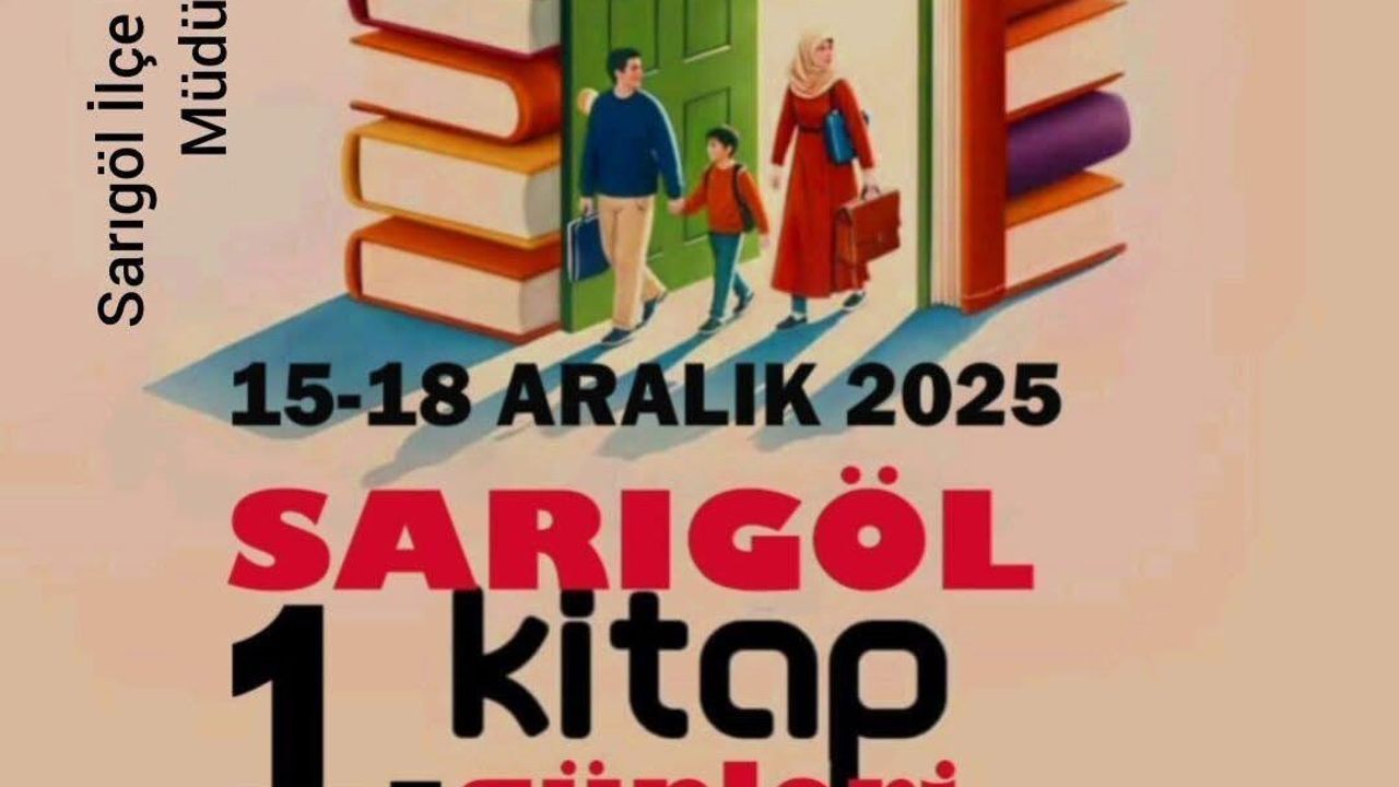 Sarıgöl'de İlk Kitap Fuarı Heyecanı