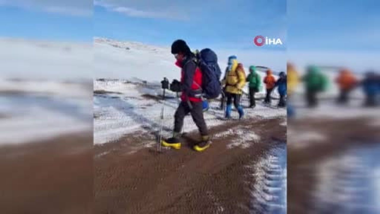 Sarıkamış Şehitleri Dağcılar Tarafından Anıldı