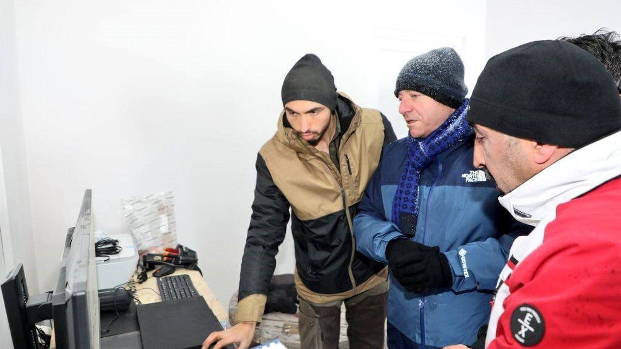 Sarıkamış’ta Suni Karlama Sistemleri Test Ediliyor