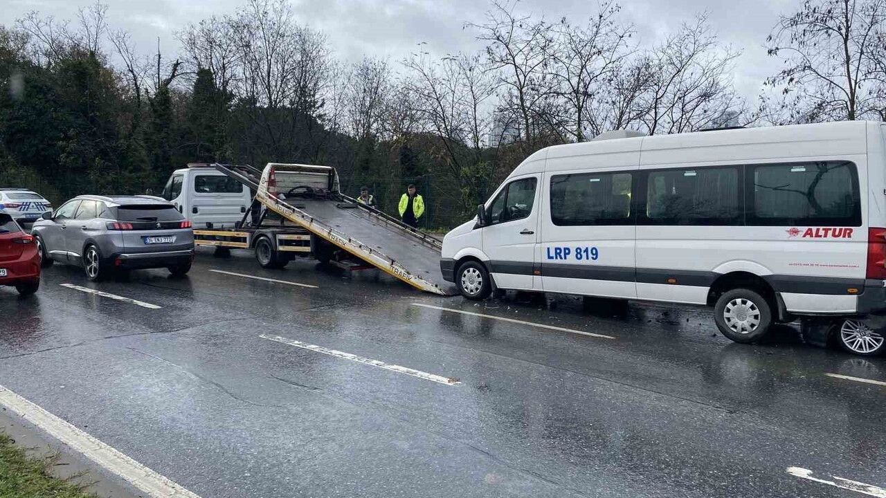 Sarıyer'de Trafik Kazası: 1 Yaralı