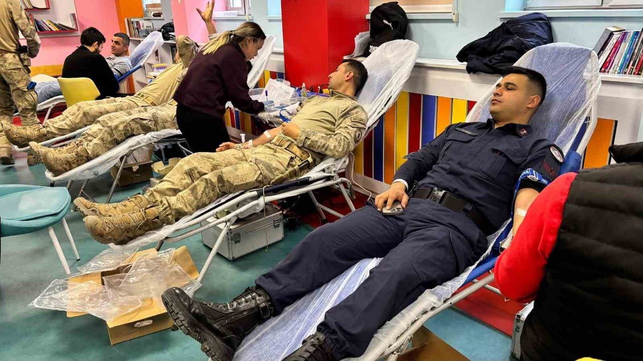 Şehidin Adına Kan Bağışı Etkinliği Gerçekleştirildi