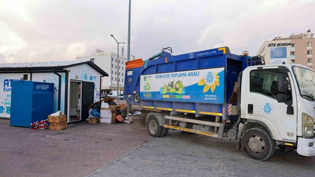 Selçuklu'da Atık Kumbaram Projesi İle Geri Dönüşüme Önem Veriliyor
