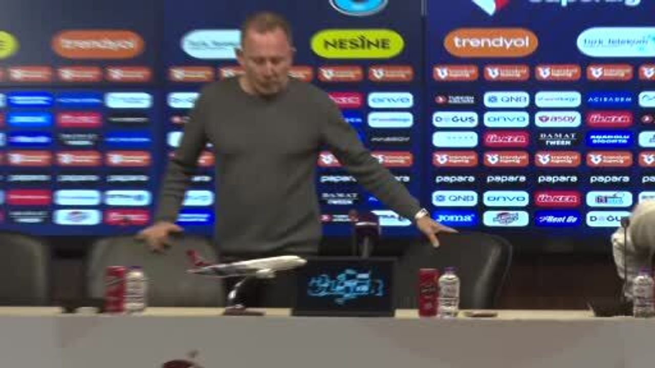 Sergen Yalçın'dan Trabzonspor Maçı Değerlendirmesi