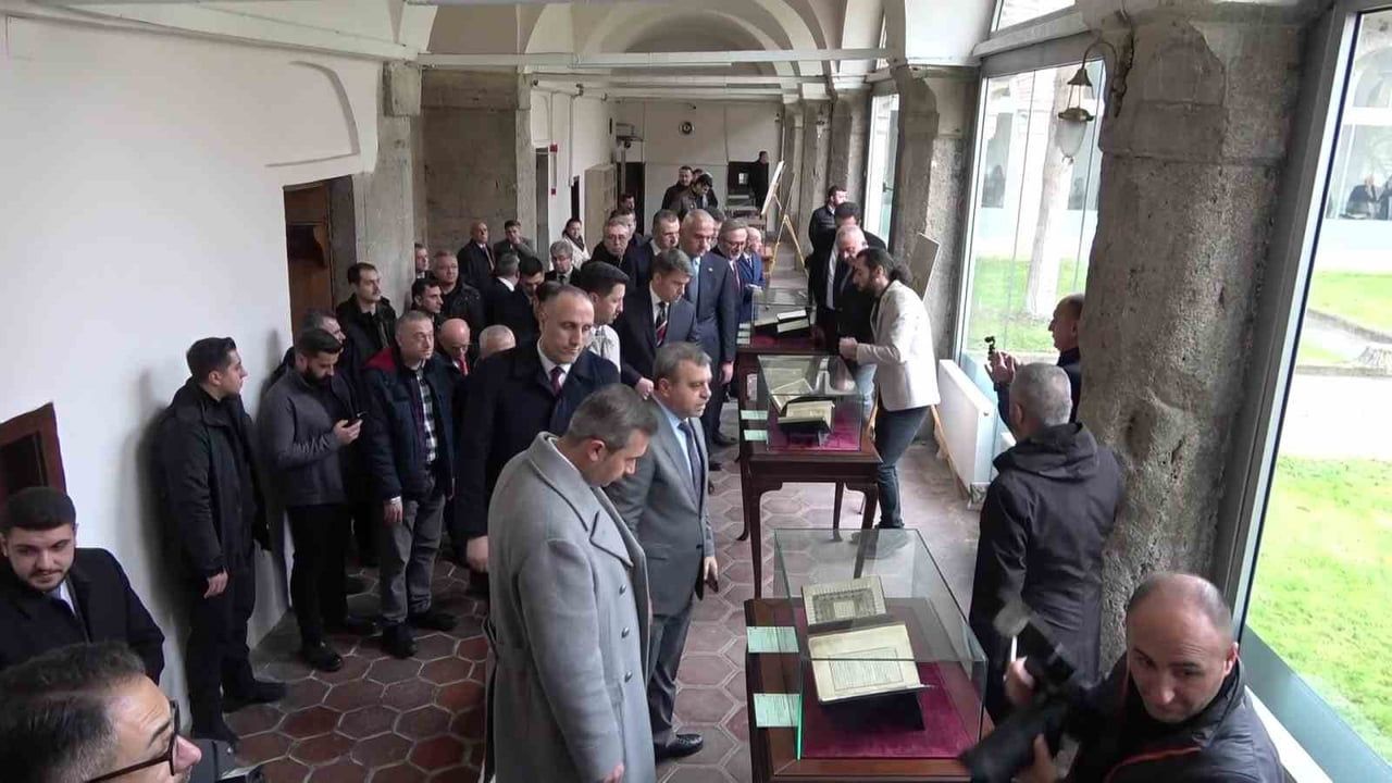 Şeyh Hamdullah Yazma Eser Sergisi Amasya'da