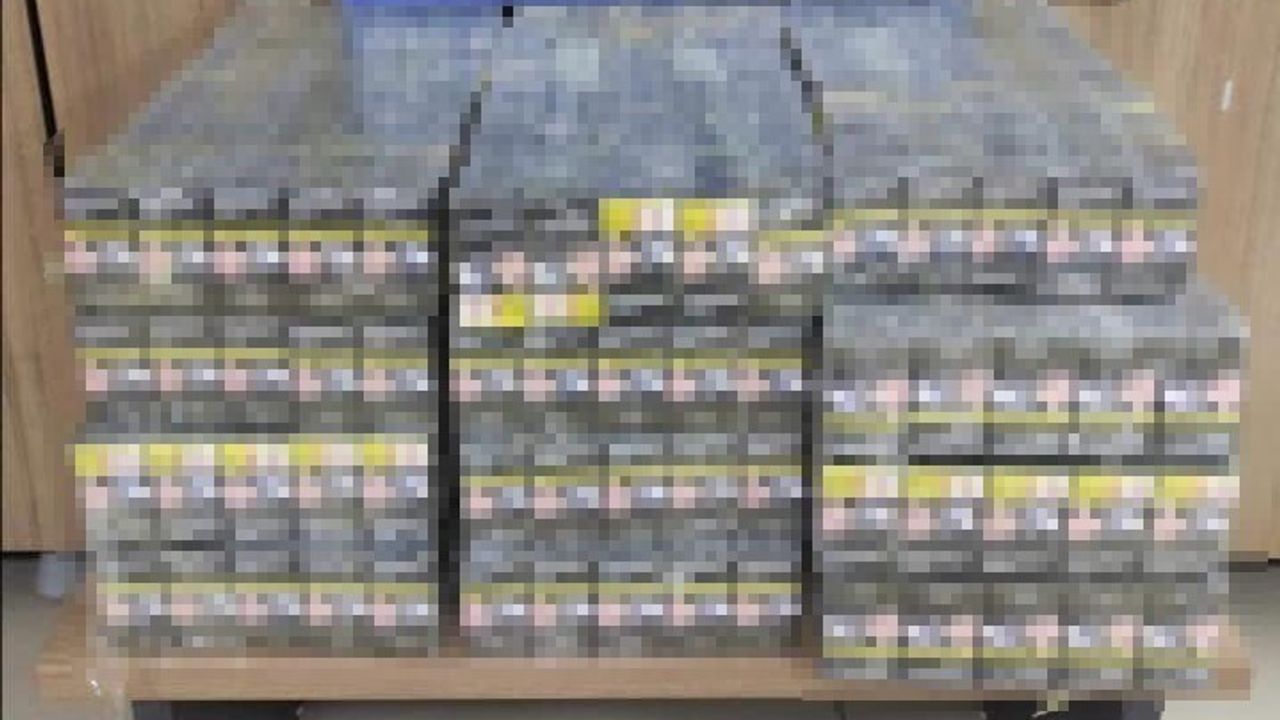 Siirt'te Kaçak Sigara Operasyonu