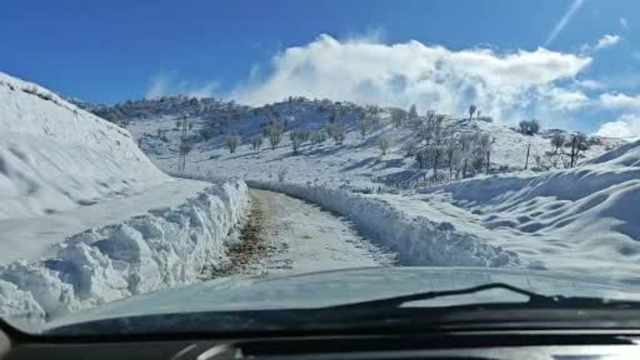 Siirt'te Kapanan 45 Köy Yolu Yeniden Ulaşımda