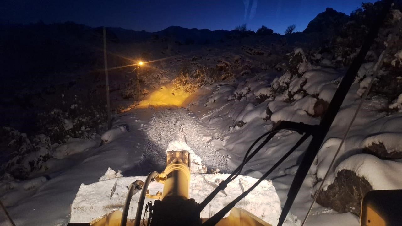 Siirt'te Kar Yağışı Hayatı Olumsuz Etkiliyor