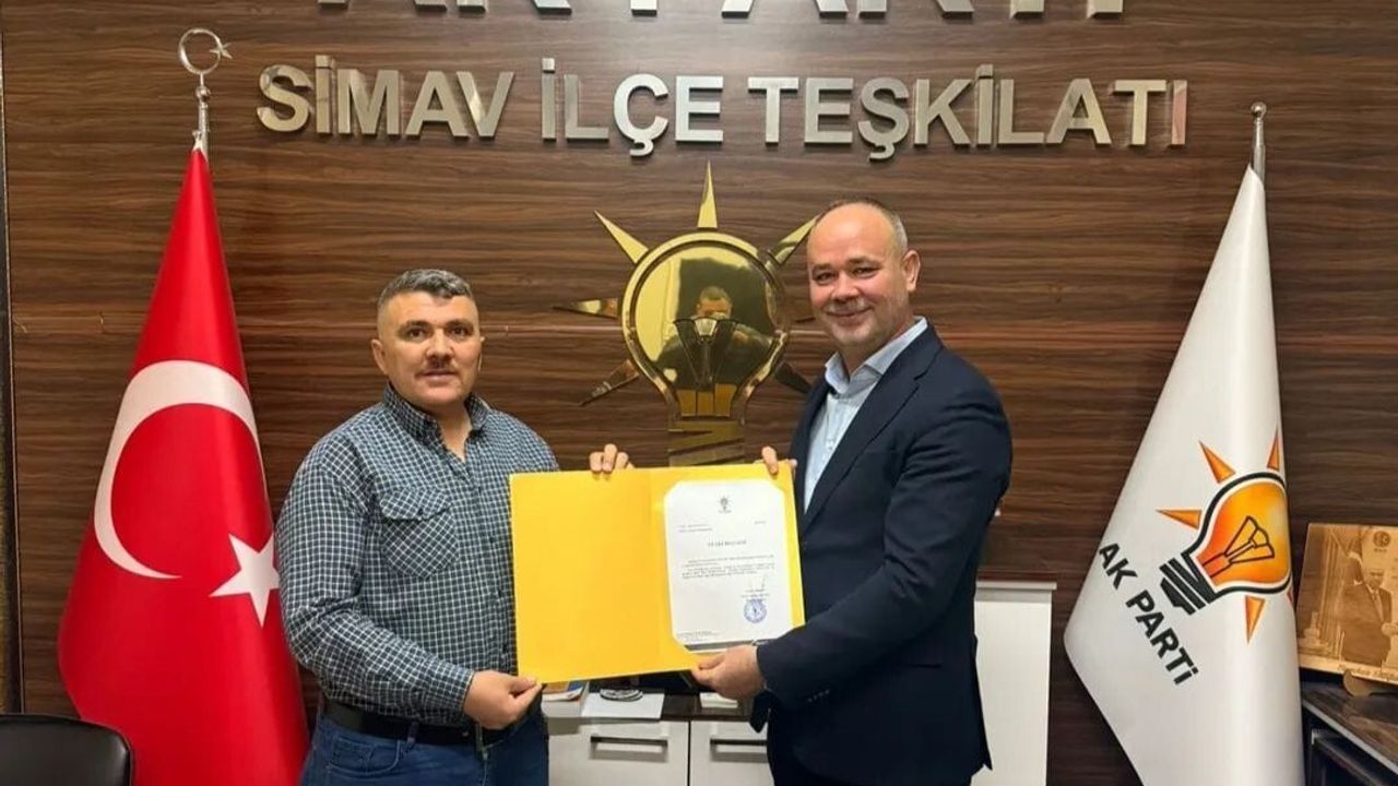 Simav'da Yeni Mahalle Başkanı: Volkan Kırbıyık