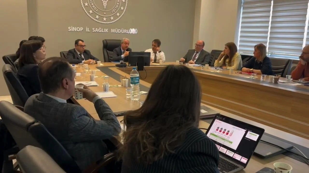 Sinop'ta 2025 Yılı Halk Sağlığı Değerlendirme Toplantısı Yapıldı