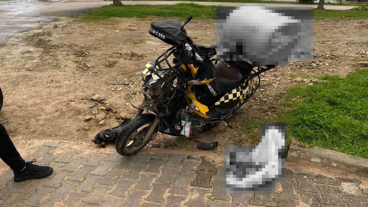 Sinop'ta Motosiklet Kazası: 1 Yaralı