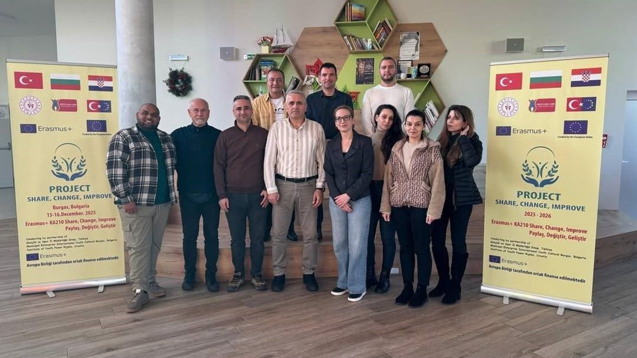 Sinop'un Gençlik Projesi Avrupa'da Gündem Oldu