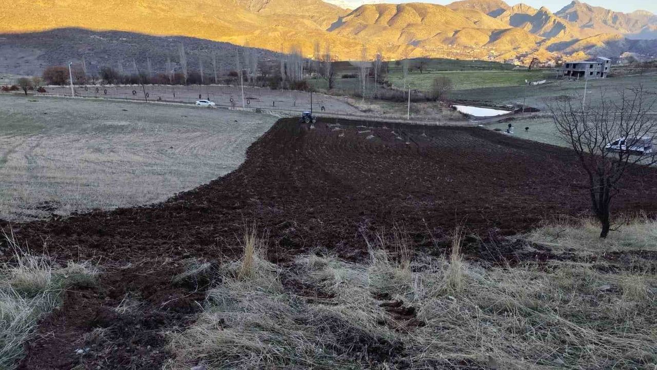 Şırnak'ta Kış Öncesi Arpa Ekimi