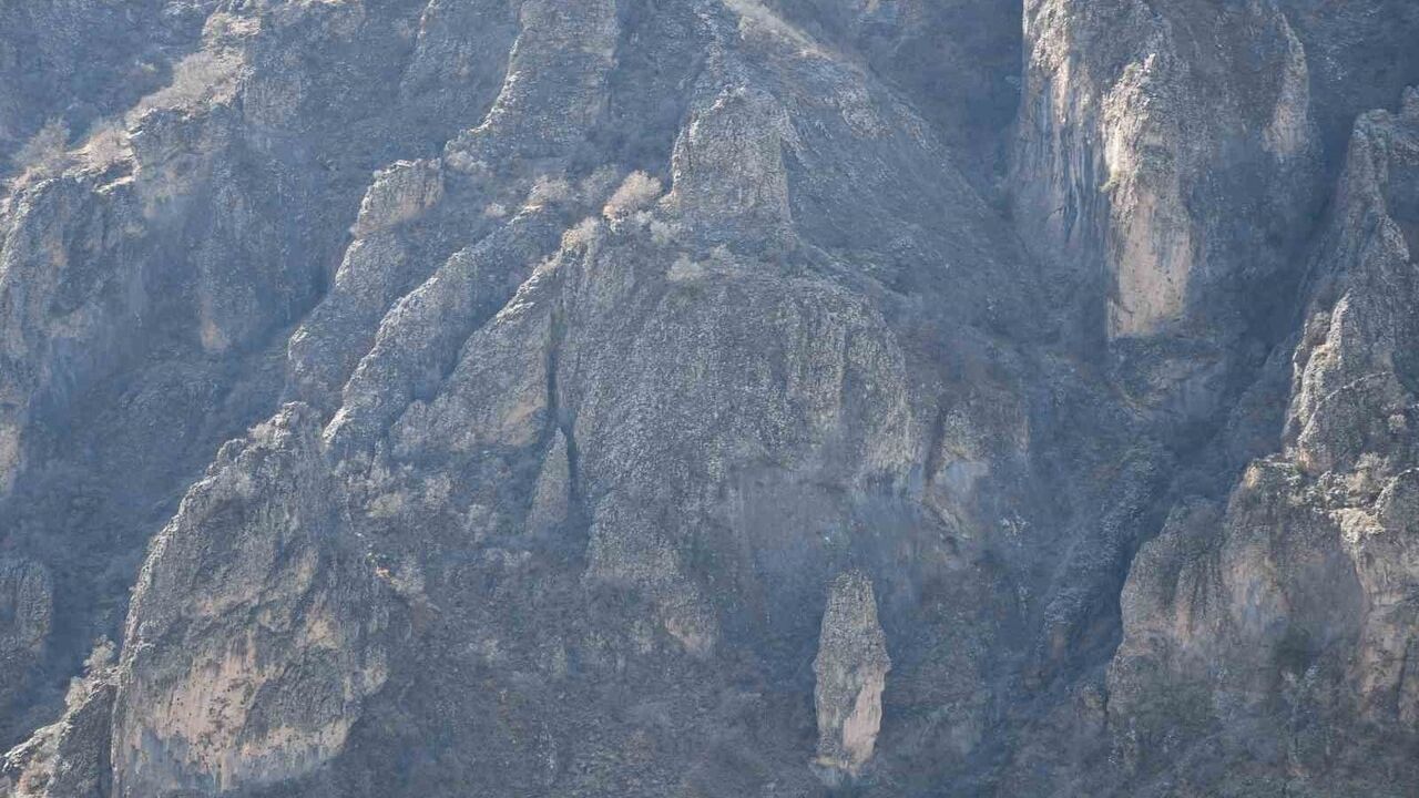 Şırnak'ta Peri Bacalarına Benzeyen Alan Keşfedildi