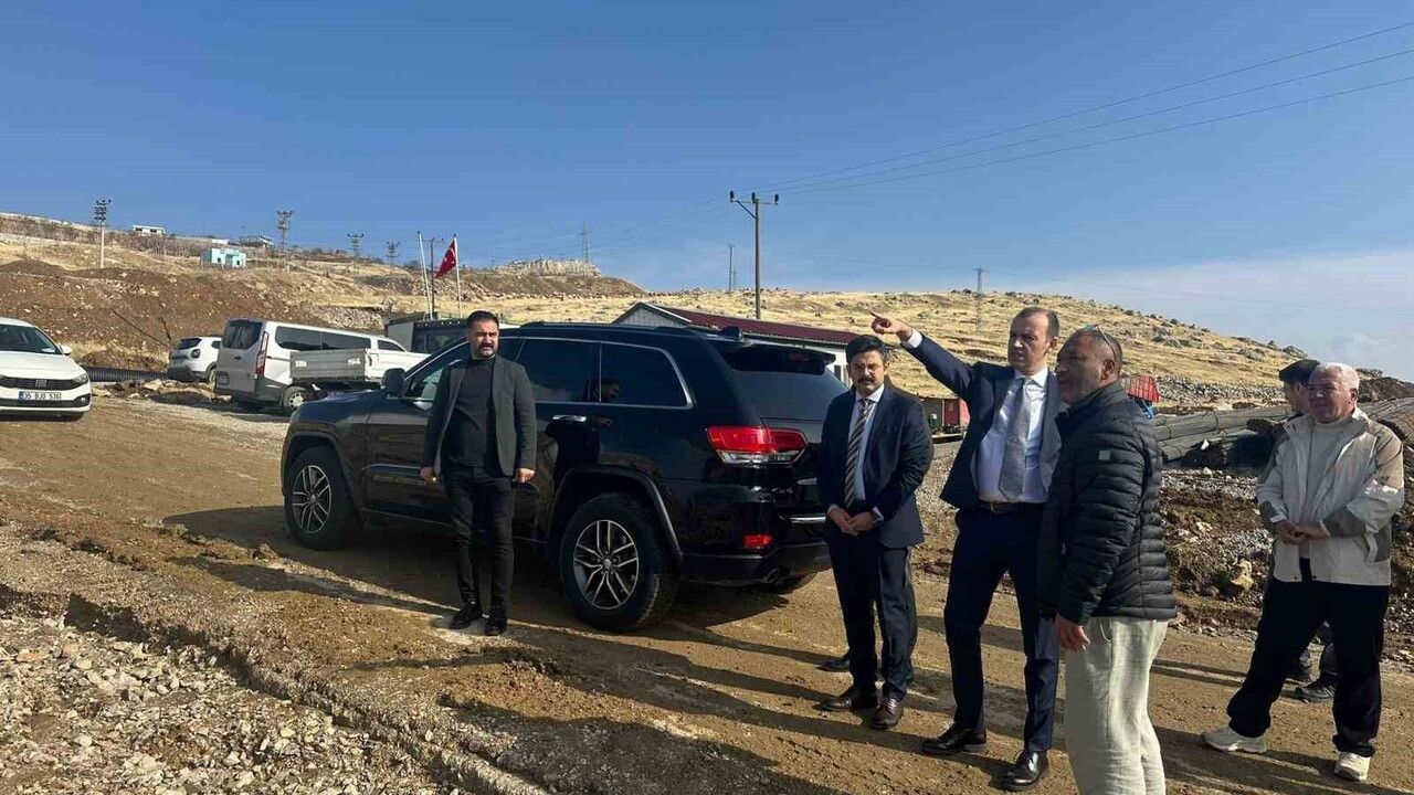 Şırnak'ta Yeni Adliye Binası İnşaatı İncelendi